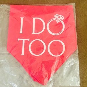 FREE- Wedding photos engagement dog bandana be